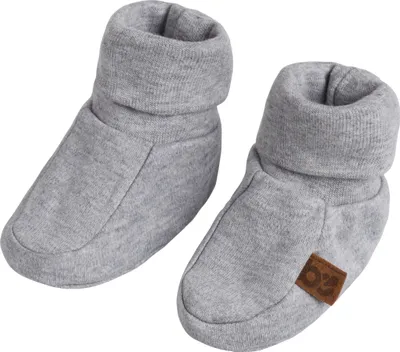 Produktbild von Baby's Only Booties Melange - Grau - 3-6 Monate - 100% Baumwolle