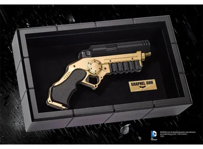 Produktbild von Noble Collection Der Dunkle Ritter Batman Replik-greifpistole 1/1 Golden Golden One Size