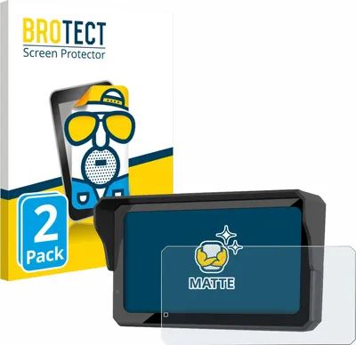 Produktbild von 2x BROTECT Schutzfolie für Carpuride W602BS Pro Displayschutz Displayschutzfolie Folie Matt Entspiegelungsfolie