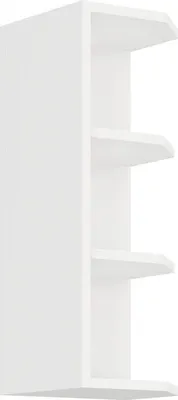 Produktbild von Oberer Eckschrank LAJLA – Breite 30 cm, weiß