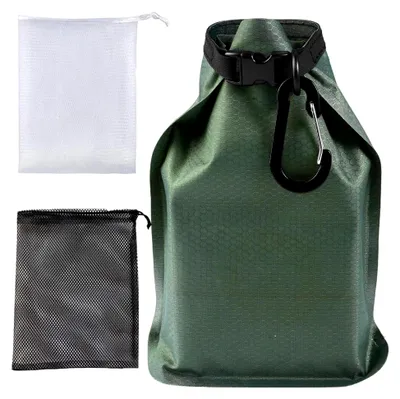 Produktbild von Wasserdichte Seifentasche für Reisen mit Seifenschaumbeutel und Haken
