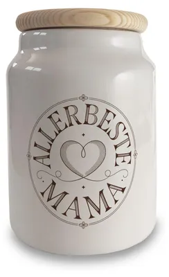 Produktbild von Für die Beste Mama Herz Keksdose für Muttertag