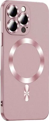 Produktbild von Hülle kompatibel mit iPhone 15 Plus Soft MagSafe Kameraschutz Pink