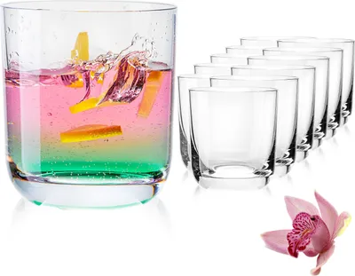 Produktbild von IMPERIAL Trinkgläser aus Glas 225ml (max.330ml) Set 12-Teilig Whiskeygläser Wassergläser Gingläser