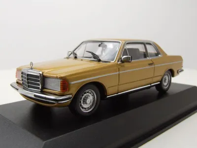 Produktbild von Mercedes 230CE E-Klasse Coupe C123 1976 gold metallic Modellauto 1:43 Maxichamps