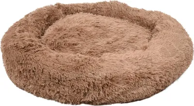 Immagine prodotto di Cuccia per cani Flamingo Krems rotonda color moka, dimensioni: 70 cm