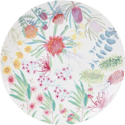 Produktbild von NATIVE BLOOMS Platte rund, 33 cm, Porzellan, in Geschenkbox
