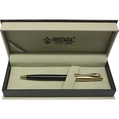Obrázek produktu pro Kuličkové pero Regal Cronos černá - 122919B