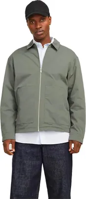 Obrázok produktu pre Jack & Jones 12268717_2040_XL, Bunda Trucker, Uni, Dospelý, Zips, Polyester, Zelená