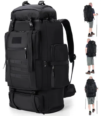 Produktbild von Wanderrucksack Tagesrucksack - Große Kapazität - Outdoor-Rucksack für Camping und Reisen