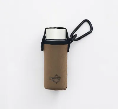 Obrázok produktu pre Termoska POKETLE 120 ml vreckový hrnček termoobal - mocca