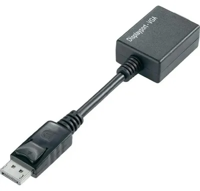 Produktbild von Techly Adapter - DisplayPort Stecker auf VGA Buchse
