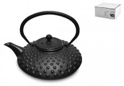 Immagine prodotto di H&H Teiera In Ghisa Smaltata Lt 0,80 Nero