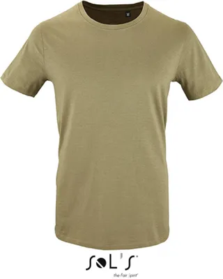 Immagine prodotto di SOLs 02076 | Maglietta a maniche corte da uomo Milo - Colore: Khaki - Taglia: L