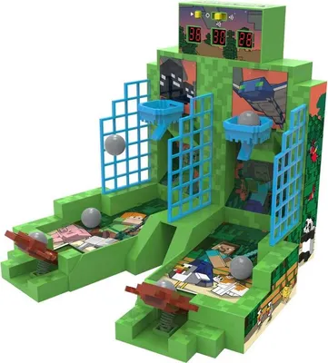 Image de Jeu de basket-ball d'arcade Minecraft de Merchant Ambassador - Jouet électronique - Minecraft Basketball