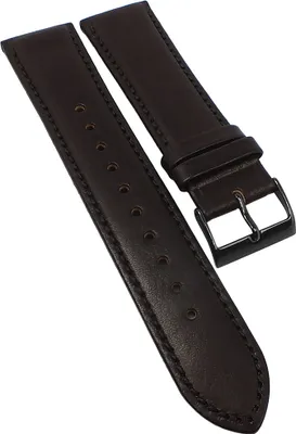 Produktbild von Hugo Boss Navigator Uhrenarmband 22mm Leder dunkelbraun 1513497