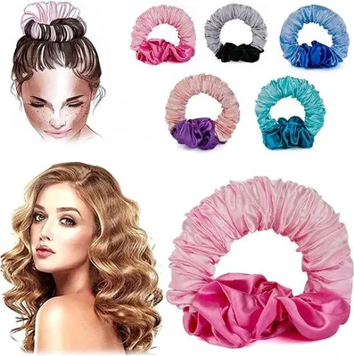 Produktbild von Famanu Haarroller Set - Hitzefreie Locken - Praktische Kleefroller