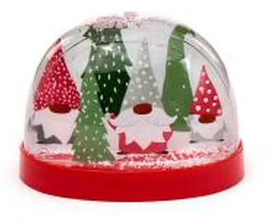Produktbild von Weihnachtszwerg große glitzernde Schneekugel