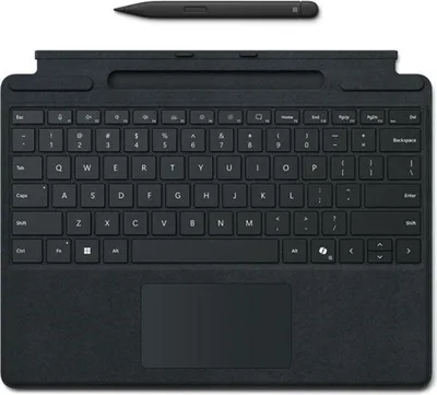 Produktbild von MICROSOFT Surface Pro 8/9 Type Cover + Pen UK Black