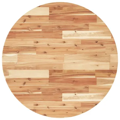 Produktbild von Tischplatte Rund Ø80x4 cm Massivholz Akazie