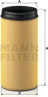 Obrázok produktu pre Vzduchový filter MANN-FILTER CF 1940