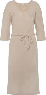 Produktbild von LASCANA Strickkleid sand-melange Größe 48/50