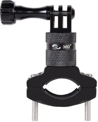 Obrázok produktu pre Hliníkový statív s otočným mechanizmom o 360 stupňov pre bicykle a motocykle, upevňovacie pásky, upevňovacia svorka pre dynamické akčné zábery