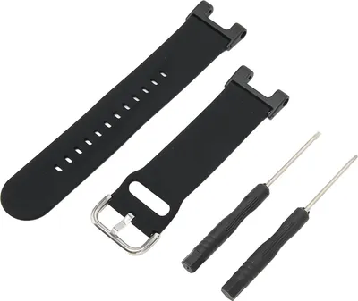 Obrázek produktu pro Náramek pro chytré hodinky, silikonový řemínek, jednobarevný pro Amazfit TRex TRex Pro (černý)