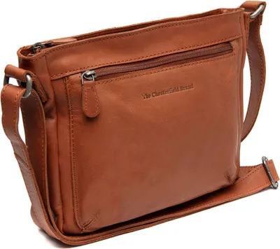 Produktbild von The Chesterfield Brand C48.1372 Leather Shoulder Bag Washed Wax Cow Aston Cognac