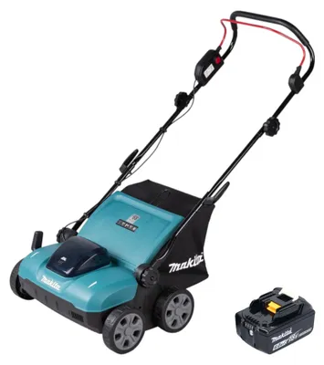 Produktbild von Makita DUV 320 G Akku Vertikutierer 18 V 32 cm 30 l Brushless + 1x Akku 6,0 Ah - ohne Ladegerät