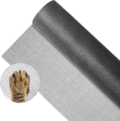 Obrázek produktu pro Síť proti hmyzu, okenní síť, síť proti komárům, síťovina, síť proti komárům, na míru, ochrana před komáry a mouchami, 250 × 120 cm, šedá