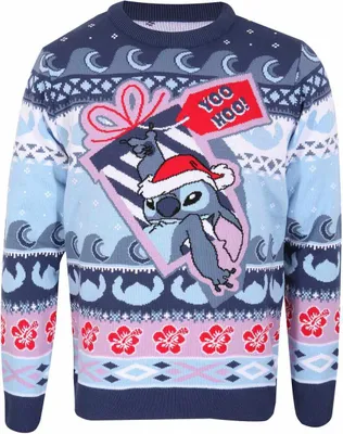 Produktbild von Lilo & Stitch Weihnachtspullover Herren Lilo & Stitch - Yoo Hoo multicolor S
