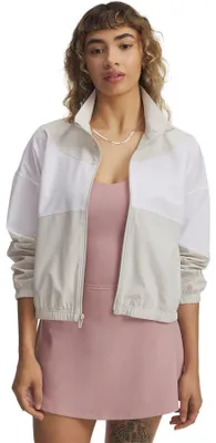 Produktbild von Under Armour - "Rival" Jacke für Damen, Leicht, gewebter Stoff, leger GT60277 (42 DE) (Weiß)