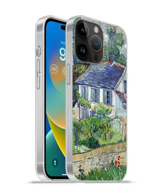 Produktbild von MuchoWow® Handyhülle Schutzhülle Hülle für Apple iPhone 14 Pro Max Haus in Auvers - Vincent van Gogh Silikon Softcase Handy Hülle - Hardcover