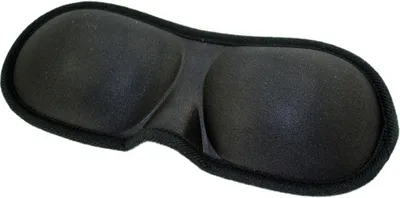 Produktbild von Aga Schlafmaske mit Augenbinde schwarz 3D