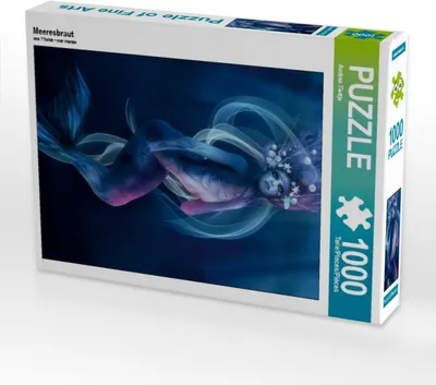 Produktbild von Calvendo Meeresbraut 1000 Teile Puzzle hoch 480x640mm, Tiettje Andrea; 7444843