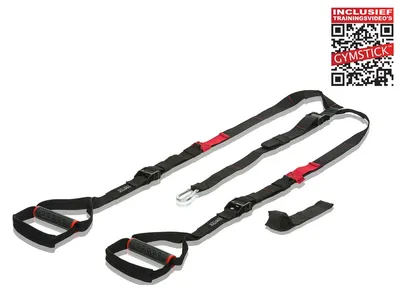 Zdjęcie produktu dla Gymstick 62066, Czarny, Czerwony, 1 szt., Nylon, Polipropylen (PP), Guma, Stal, 180 mm, 175 mm, 100 mm