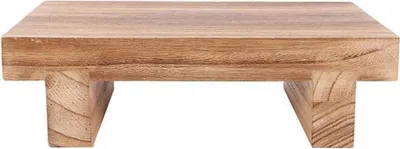 Produktbild von Tritthocker aus Holz für Küche, Bad, Kleiderschrank und als Unterstützung für ältere Menschen
