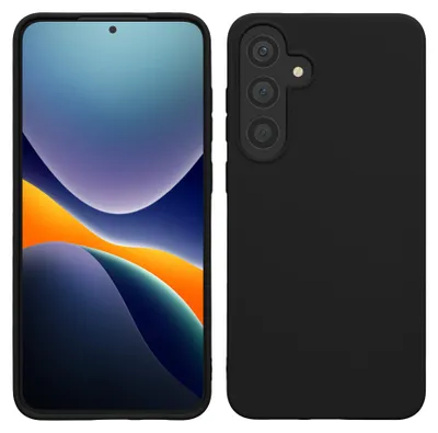 Produktbild von kwmobile Handyhülle für Samsung Galaxy S25 Hülle - TPU Case - Kabelloses Laden - Schutzhülle Cover in Schwarz