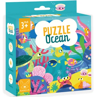 Productafbeelding van Puzzel van 30 stukjes voor kinderen, thema: Oceaan