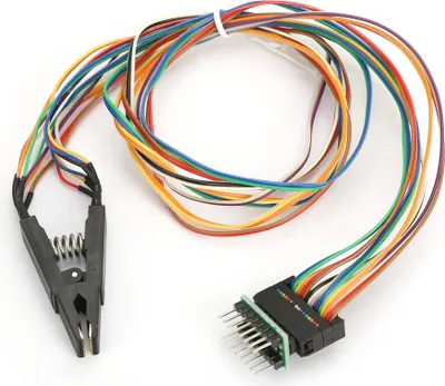 Zdjęcie produktu dla Zacisk testowy programatora SOP16 SOIC16 16-pinowy zacisk testowy układu scalonego SOP16 do DIP8 Flash Clip