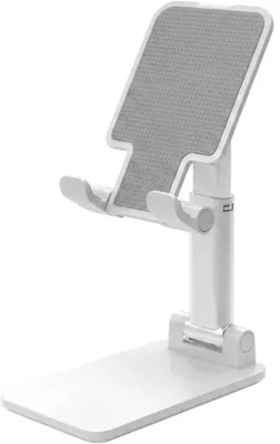 Produktbild von CHPN – Telefonhalter – Telefonständer – praktischer Ständer für Smartphone – verstellbar – weiß – universell – Kunststoff – praktischer Halter für Ihr Telefon