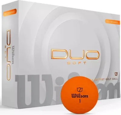 Produktbild von Wilson Duo Soft Orange Golfbälle
