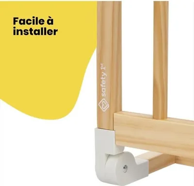 Produktbild von Bettgitter Safety 1st aus Holz, 110 cm, Neigbar, 18 Monate-5 Jahre, Auto-Verriegelung,Holz