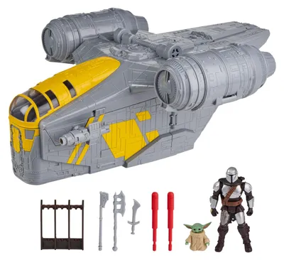 Produktbild von Star Wars ActionVerse Mandalorianische Razor Crest, 4 Jahr(e), SW Playset, Acrylnitril-Butadien-Styrol (ABS), Metall, Polypropylen (PP), Polyvinylchlorid (PVC)