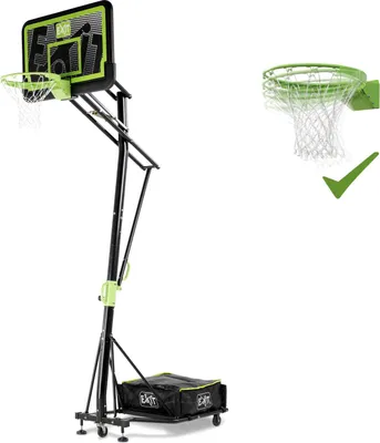 Zdjęcie produktu dla EXIT Galaxy verplaatsbaar basketbalbord op wielen met dunkring - black edition