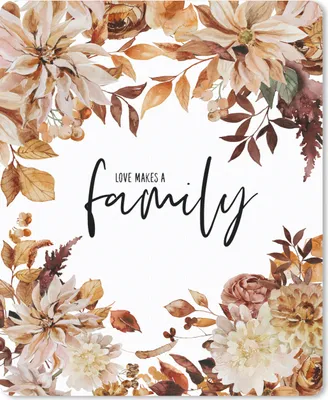 Produktbild von MuchoWow® Mauspad Mousepad Zitate - Liebe macht eine Familie - Sprichwörter 19x23 cm - Mousepads - Maus Mat - Pad - Mausunterlage - Mauspads - Spielen