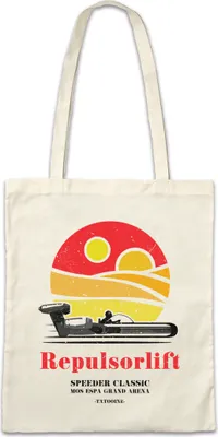 Produktbild von Urban Backwoods Repulsorlift Landspeeder, Stofftasche, Farbe: Beige