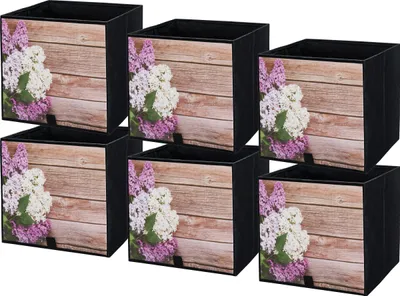 Produktbild von Aufbewahrungsbox LAVITA Garten 31 x 31 x 31 cm 6 Stück faltbar