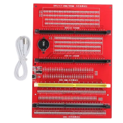 Produktbild von RAM-Speicherdiagnoseanalysator 4 in 1 Desktop DDR3 DDR4 DDR5UDMM DDR5RDIMM Testerkarte mit Licht